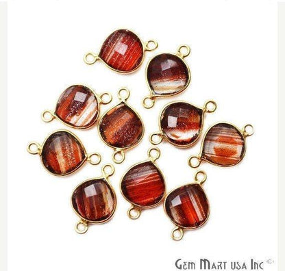 gemstone connector beads, gemstone connector pendant