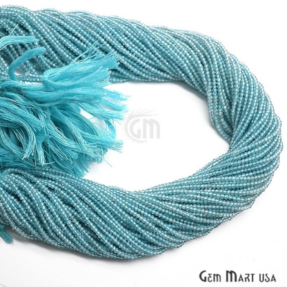 Rondelle Beads, 12-13 Inch Bead Strands, Natural Strung Gemstone, 2-2.5mm, Faceted, GemMartUSA (70000)