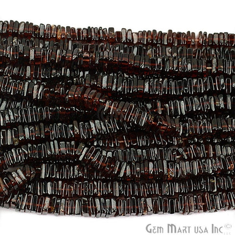 1 Strand Micro Faceted AAA Quality Natural Garnet Cube Beads - GemMartUSA