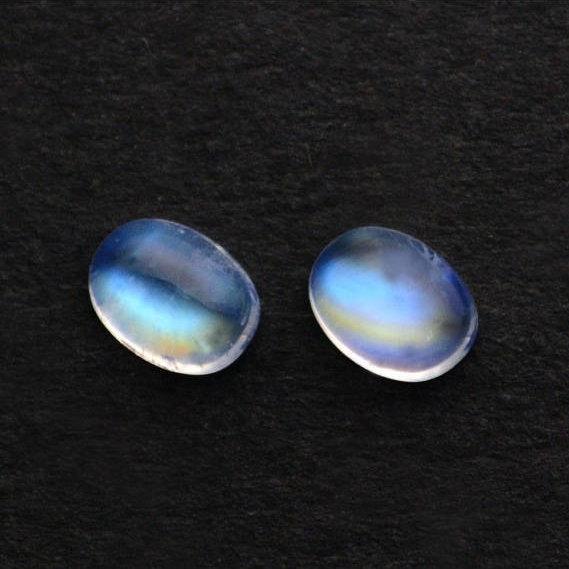 Rainbow Moonstone Oval Cabochon,...