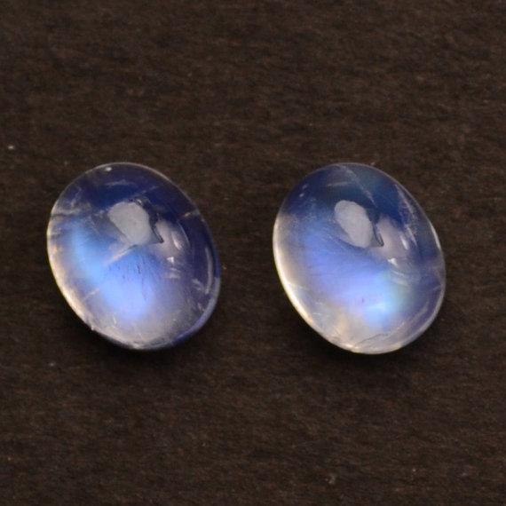 Rainbow Moonstone Oval Cabochon,...