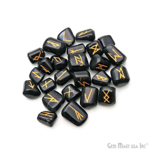 Rune Stones, Medium Size Spiritual Stones, Futhark Reiki, Rune Stone Symbols, Gemstones
