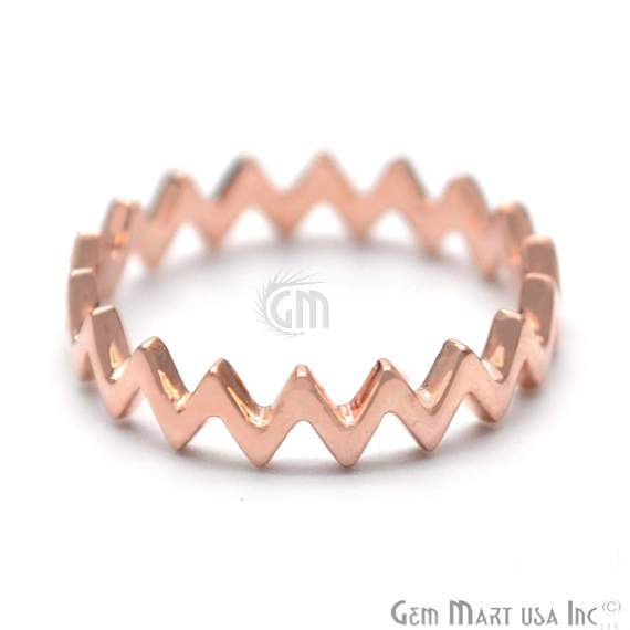 Minimalistic Stylish Stackable Delicate Band Ring - Ring Size 7US - GemMartUSA
