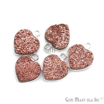 druzy connector beads, druzy connector