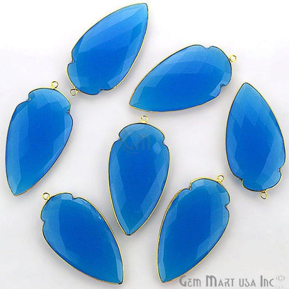 Gemstone Jewelry, blue chalcedony