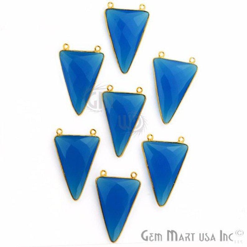 Gemstone Jewelry, blue chalcedony