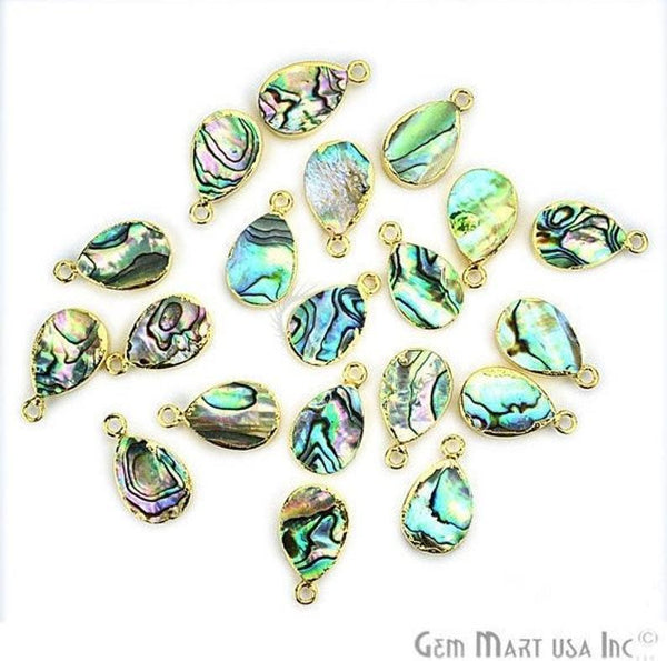 Abalone Shell 10x14mm Pear...
