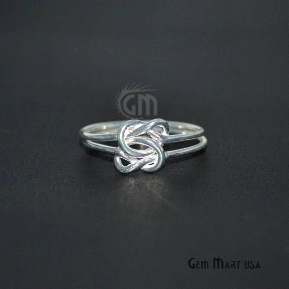 Minimalistic Stylish Stackable Delicate Band Ring - Ring Size 7US - GemMartUSA