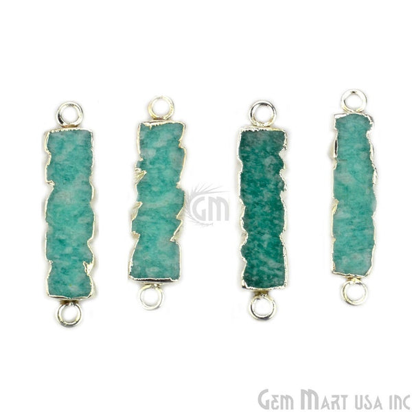 Amazonite 32x9mm Double Bail...