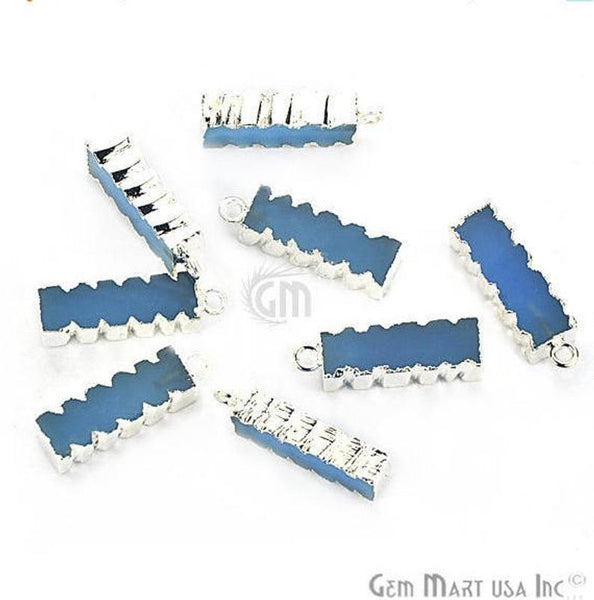 Blue Chalcedony 32x9mm Single...
