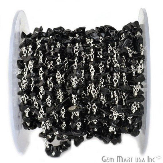 Black Spinel 4-6mm Nugget...