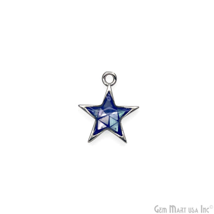 Shell Star Shape 12mm Single Bail Connector Charm