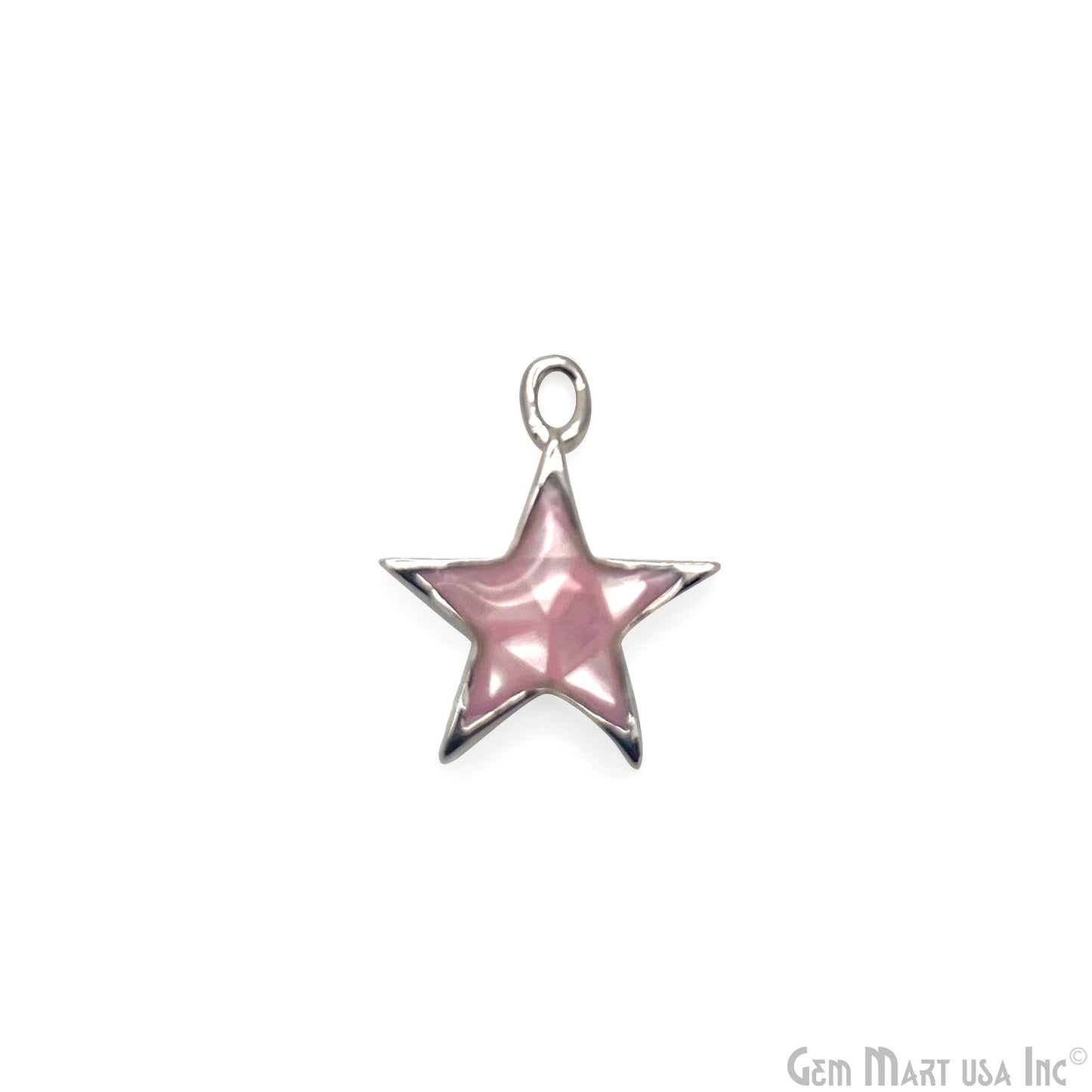 Shell Star Shape 12mm Single Bail Connector Charm