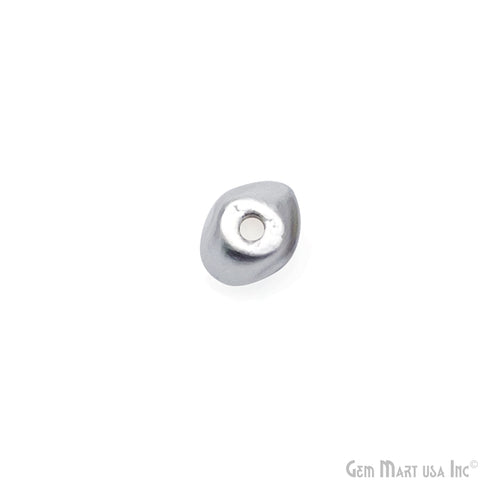 Organic Round Spacer Bead 5.8mm Metal Spacer Bead Charm