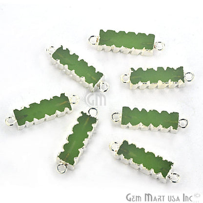 gemstone connector beads, gemstone connector pendant