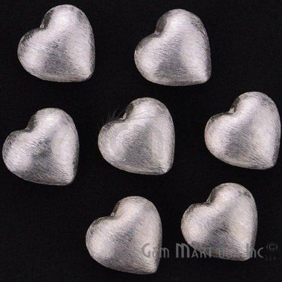 18mm Large Spacer Beads Silver Plated Spacer Beads for Earrings, Necklace & Jewelry Making (SPHS-18015) - GemMartUSA