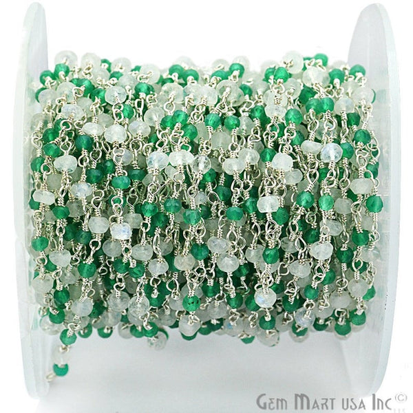 Rainbow With Green Onyx...