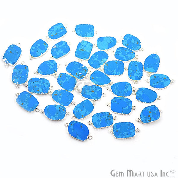 Turquoise Petite Flat 15x20mm...