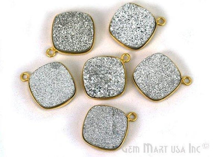 druzy connector beads, druzy connector