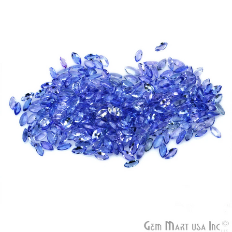 Tanzanite Loose Natural Gems Marquise 3x6mm , Faceted Precious Loose Gems DIY Handcrafted Jewelry Making Supply