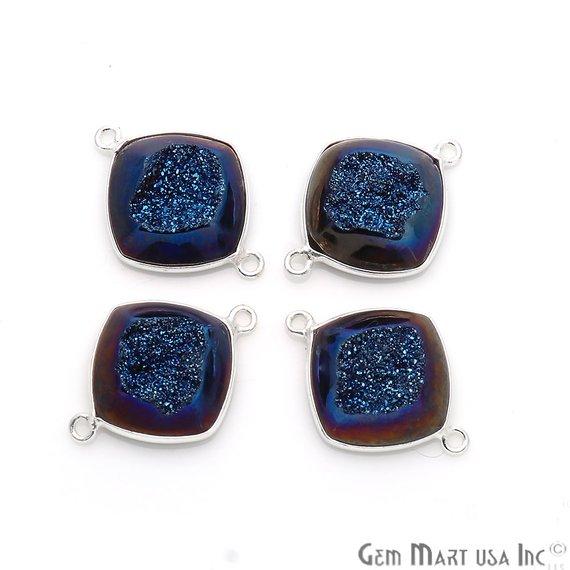 druzy connector beads, druzy connector