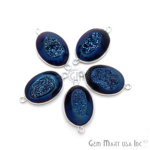 Window Druzy 13x18mm Oval...