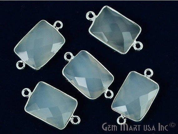 gemstone connector beads, gemstone connector pendant