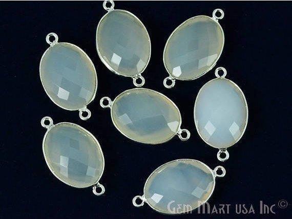 Oval 15x20mm Double Bail...