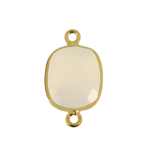 gemstone connector beads, gemstone connector pendant