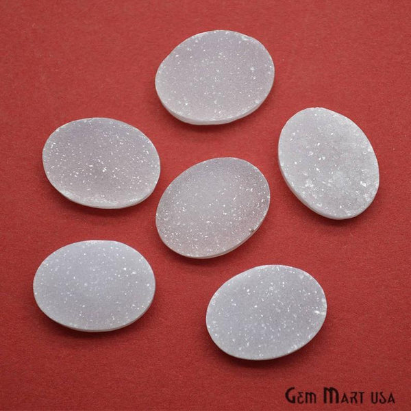 Plain Color Druzy 12x16mm...