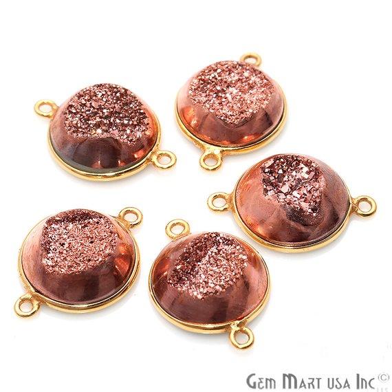 Window Druzy 14mm Round...