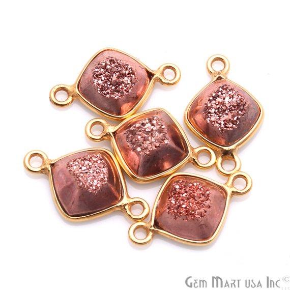 Window Druzy 8mm Cushion...