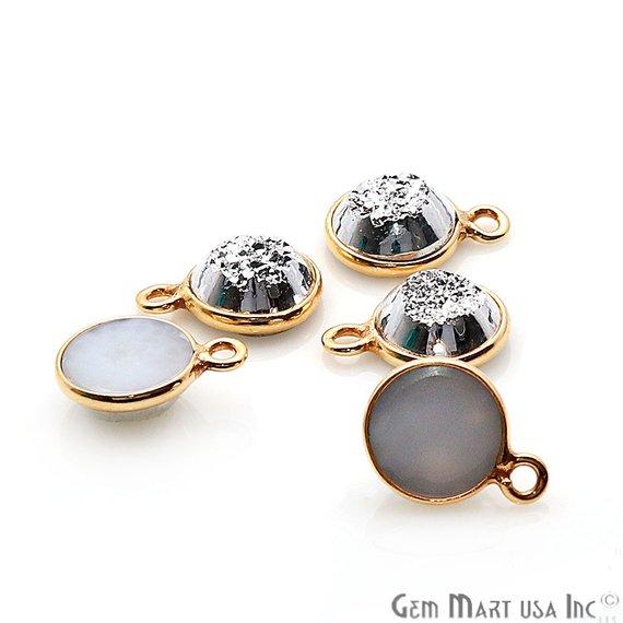 Window Druzy 8mm Round...