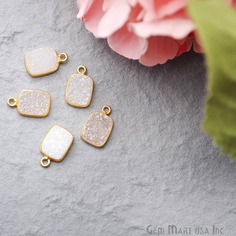 druzy connector beads, druzy connector