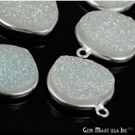 druzy connector beads, druzy connector