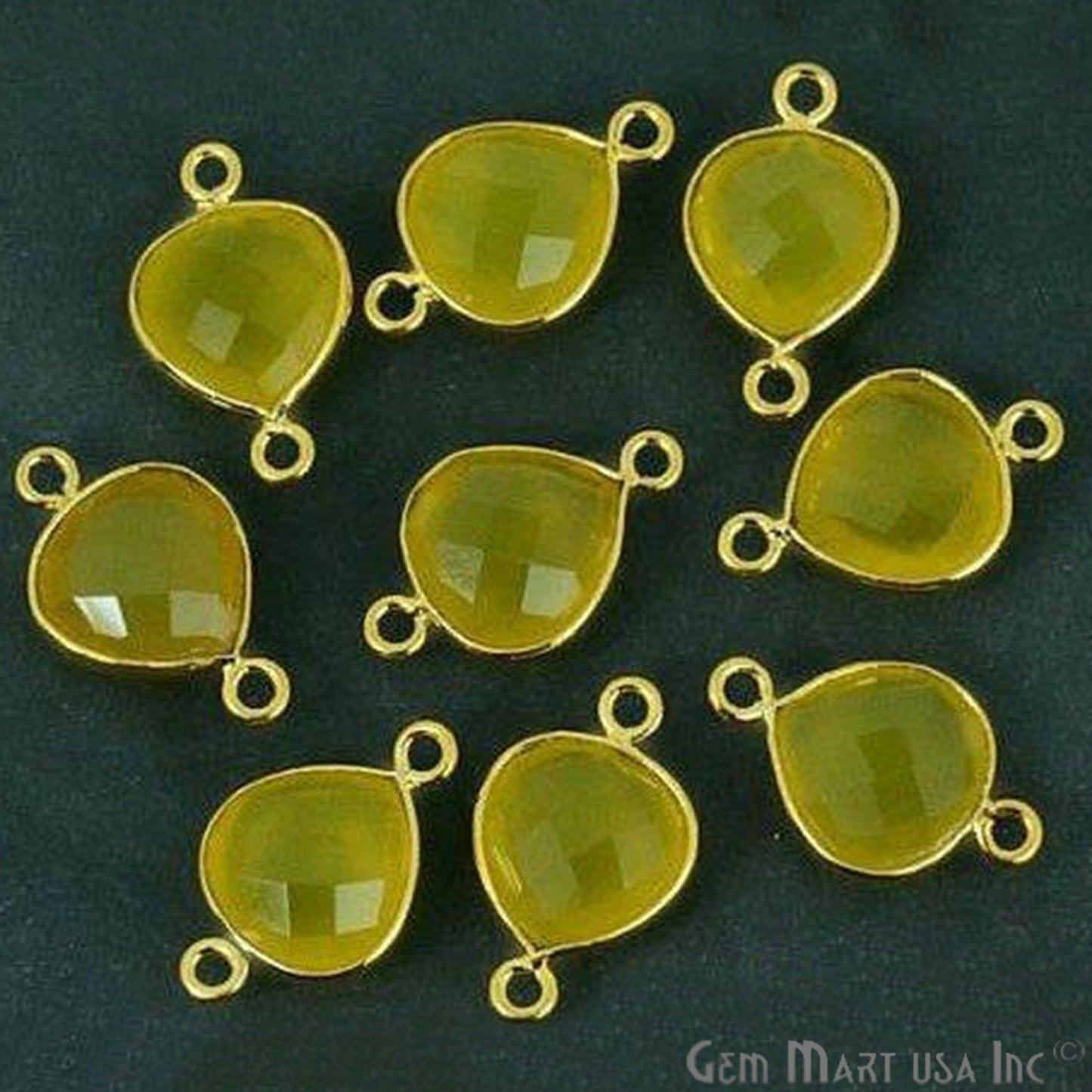 gemstone connector beads, gemstone connector pendant