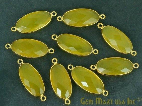 gemstone connector beads, gemstone connector pendant