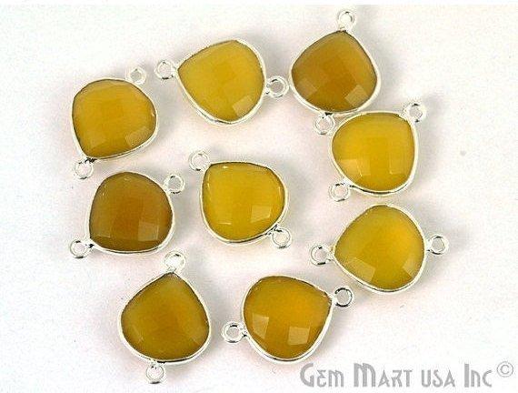 gemstone connector beads, gemstone connector pendant