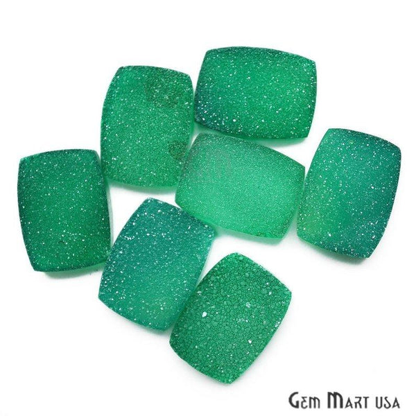 Plain Color Druzy 12x16mm...