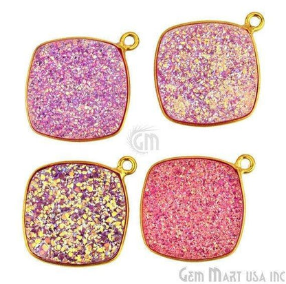 druzy connector beads, druzy connector