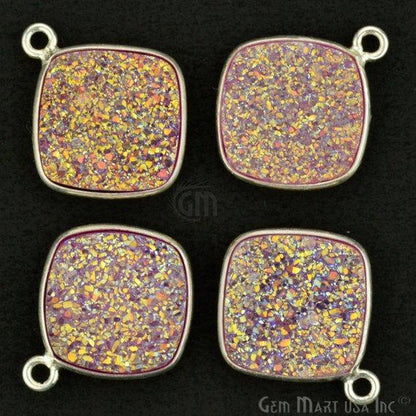 druzy connector beads, druzy connector