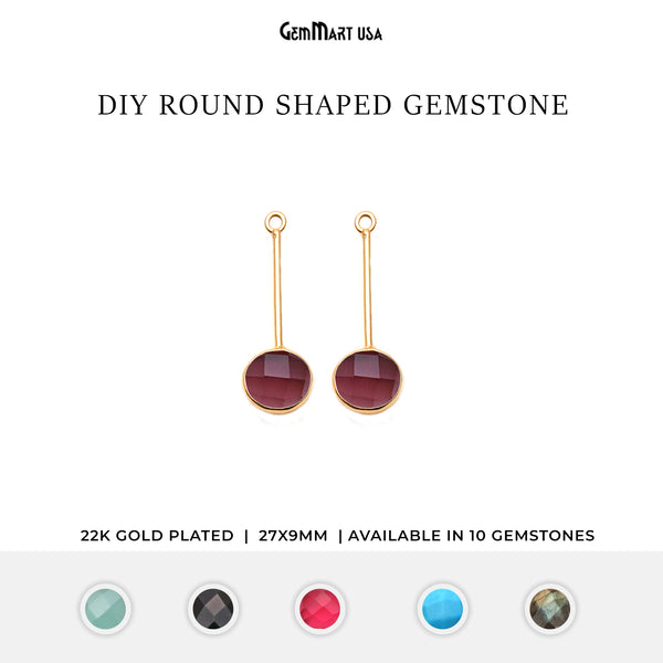 DIY Gemstone Long Dangle...