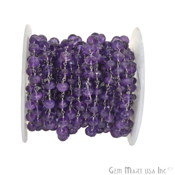 Amethyst Oxidized Wire Wrapped...