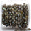 Labradorite Coin Beads Oxidized Wire Wrapped Rosary Chain (762964639791)