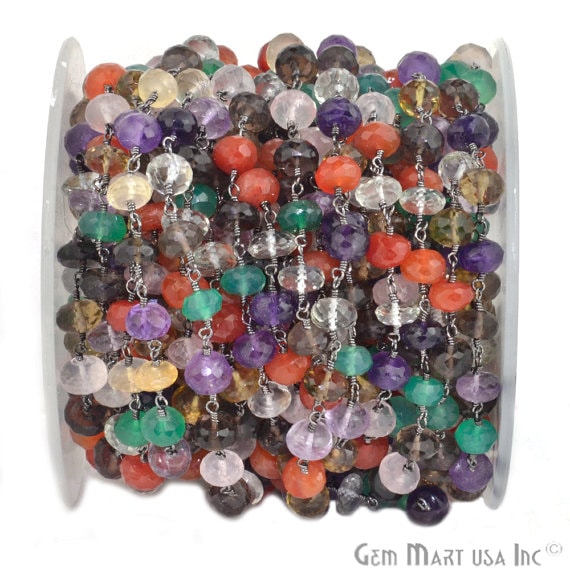 Multi Stone 7-8mm Beads...