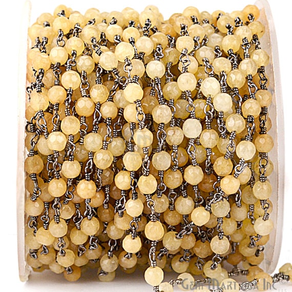 Light Caramel Jade 4mm...