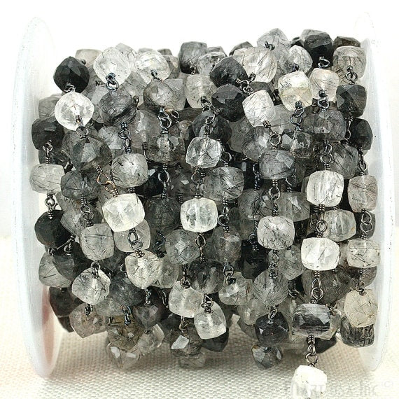 Rutilated Box 7-8mm Oxidized...