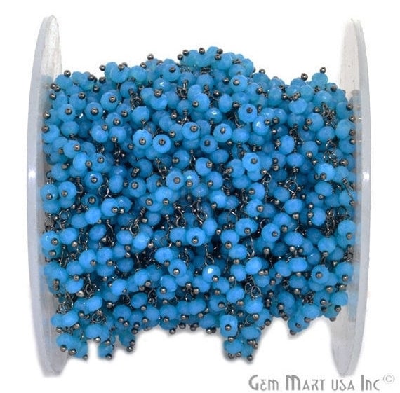 Sky Blue Cluster Beads...
