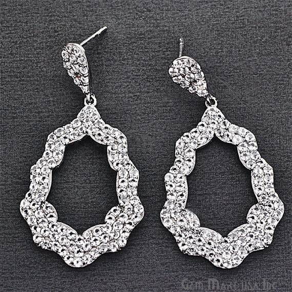 Black Plated Studded With...