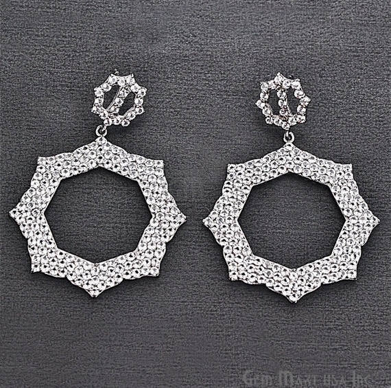 Black Plated Studded With...